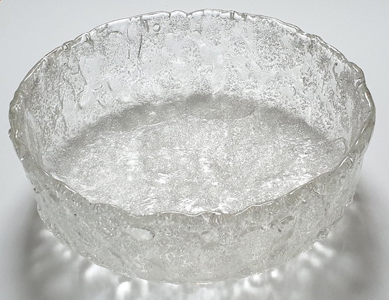 Lámpara de techo Hillebrand Murano Ice Glass de la década de 1970. – Plafones, Chrome (photo 32 of 35)