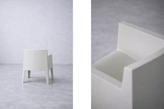 Image 1 of Vintage Mid-Century Italian Modern Atlantide Collection Toy Plastic Chairs by Philippe Starck for Driade, 1990, Set of 4