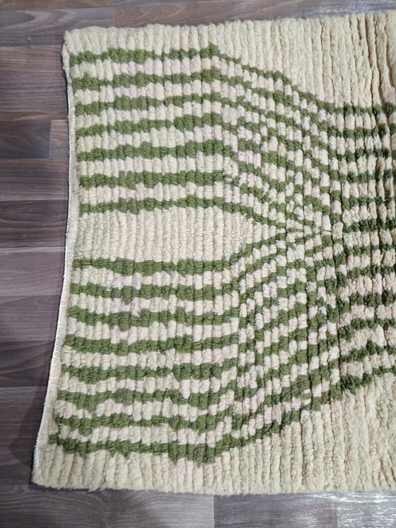 Image 1 of Berberteppich aus reiner Wolle, handgewebt nach traditionellen Methoden, 1,5/2,5 m