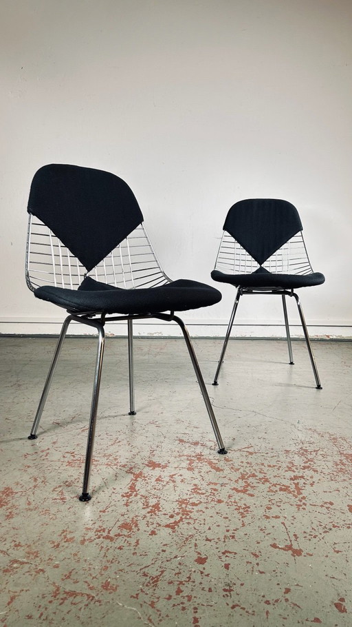 2x DKX - 2 sedie bikini | Prima Serie | Charles Eames | Hermann Miller