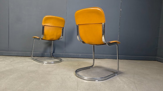 Image 1 of Vintage eetkamerstoelen van Cidue, set van 6, jaren 70