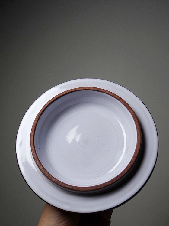 Vintage covered ceramic pot from Vallauris, Émile Masson, 1960s-1970s – Decorative Objects (photo 7 of 8)