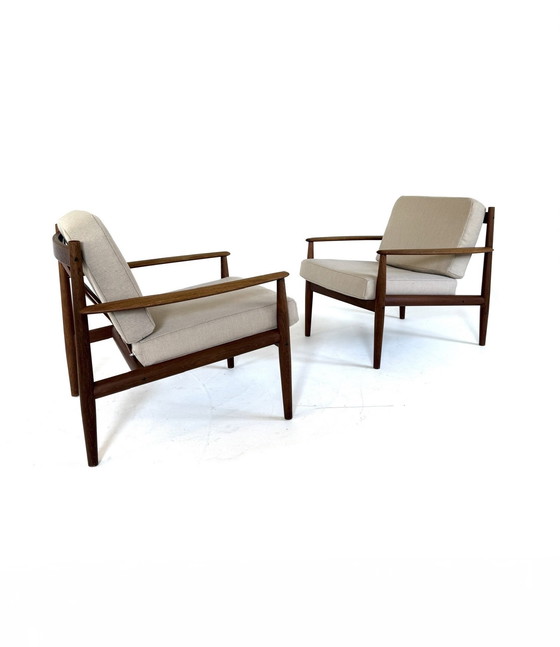 Image 1 of 2x vintage fauteuil, Grete Jalk, France & Søn ‘60