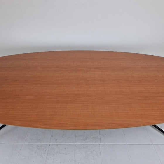 Image 1 of Very Large Oval Dining or Conference Table by Artifort