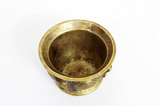 Bronze mortar early twentieth