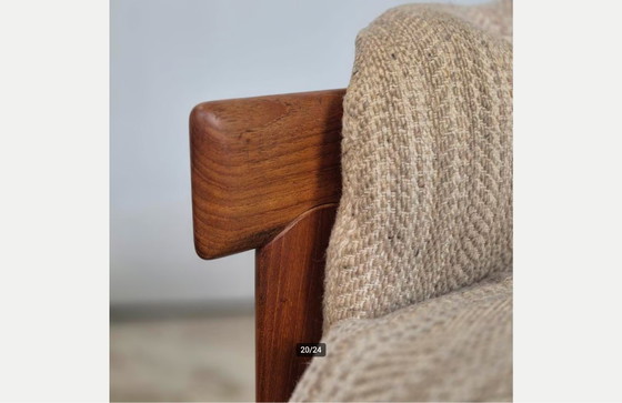 Image 1 of H.W. Klein Bramin Vintage Scandinavian, 2 and 3-seater sofa