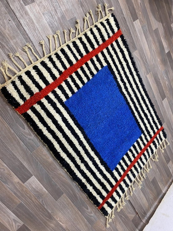 Image 1 of Tapis marocain artigianale en laine 200cmx150cm