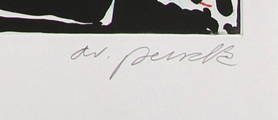 Image 1 of Penck, A.R. - Agujero en la pared, 1989 - Aguafuerte - firmado a mano