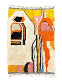 Handmade Wool Berber Rug 300X200cm