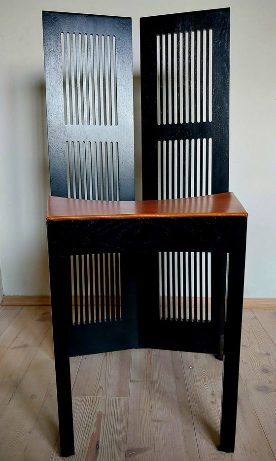 Image 1 of Cassina Lubekka Chair Stool Design Chair Branzi Italy