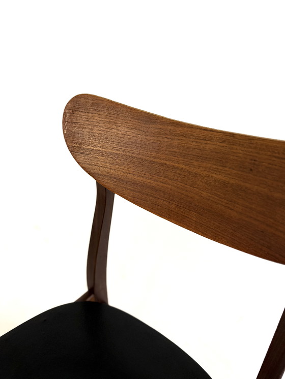 Image 1 of Set van 4 vintage eetkamerstoelen, Farstrup Møbler ‘60