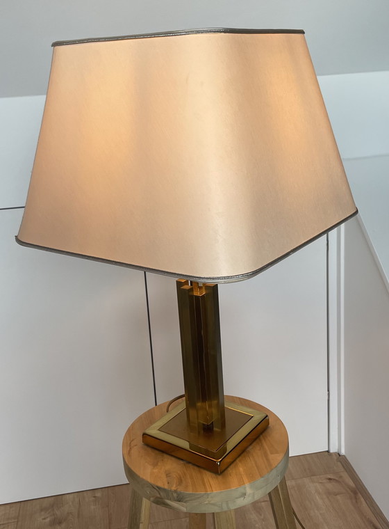 Image 1 of Willy Rizzo - Tischleuchte im Stil von Deknudt