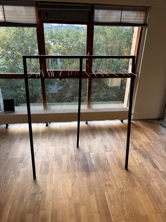 HAY Loop Stand Wardrobe appendiabiti, metallo nero, Armadi, Minimalisme (foto 4 di 5)