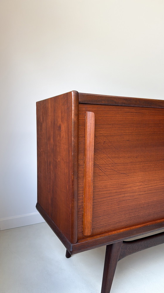 Image 1 of Vintage wooden sideboard by Ernst Dieter Hilker
