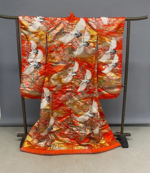 Original Japanese wedding kimono