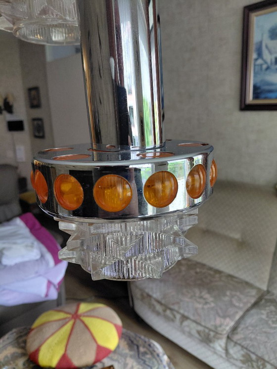 Image 1 of Vintage hanglamp '70 Massive Cascade