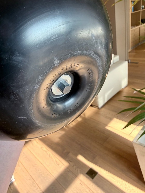 Original Caimi Brevetti Dondolino Space Age Aschenbecher 1950 - 1960 – Dekorative Objekte, rvs, Metal (photo 10 of 10)