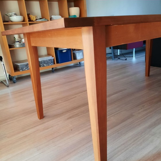 Solid Cherry Wood Dining Table (200 cm x 89 cm x 76 cm) (photo 6 of 7)