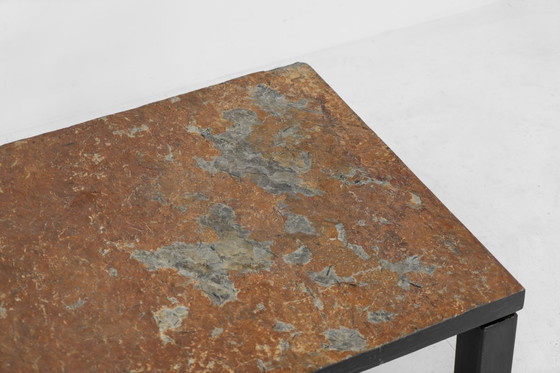 Image 1 of Brutalistischer Couchtisch aus norwegischem Schiefer, 1970er Jahre