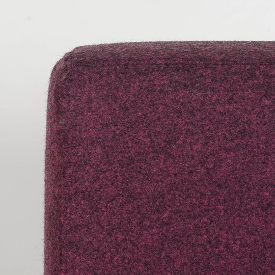 Treinbank Palau, 172 x 74 cm, antraciet / paars – Akoestische bank, Metal, Wool (photo 3 of 5)
