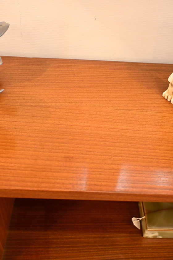 Image 1 of Teak wooden Danish Design highboard 60s/70s