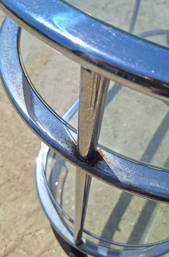 Image 1 of Credenza anni '70 in metallo cromato