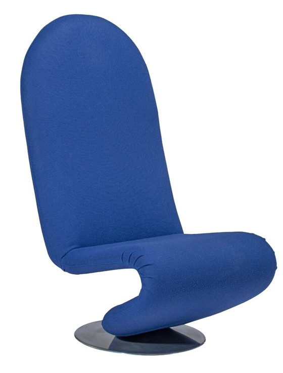 Verner Panton sedia con schienale alto – Fritz Hansen, Poltrone relax, Alluminio, polished steel (photo 4 of 7)