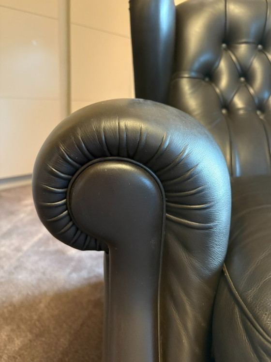 Poltrona Frau 1919 - Iconisch Ontwerp - Ultiem Vakmanschap – Fauteuils, Wood, Leather (photo 14 of 15)