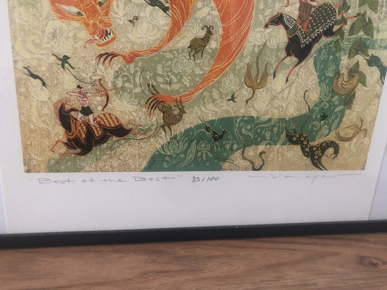 Image 1 of Stampa giclée dell&#39;acquaforte Victo Ngai 13&quot;x19&quot;