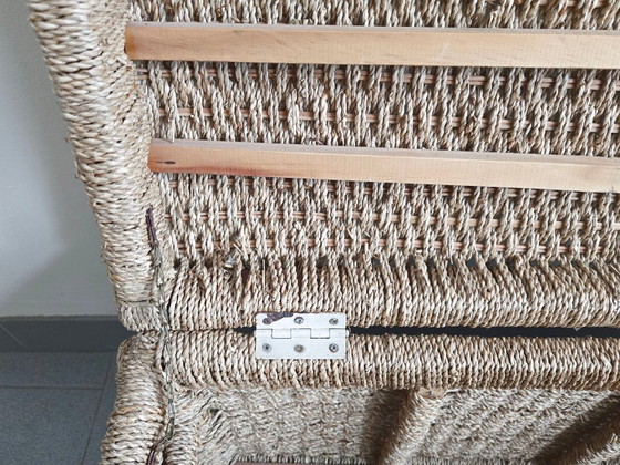 Image 1 of PRACHTIGE VINTAGE TOUWKOFFER UIT 1960 VAN DLG AUDOUX MINET JAREN 60