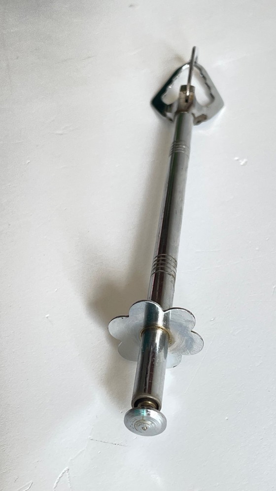 Image 1 of Pinze da zucchero lunghe in metallo cromato VINTAGE