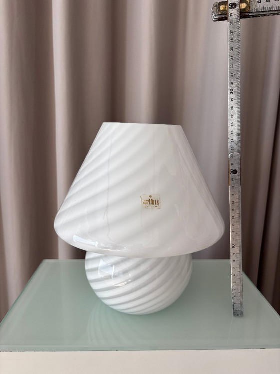 Lampe de table vintage en verre de Murano italien des années 1970 – SIM Venezia – Glass (photo 12 of 15)