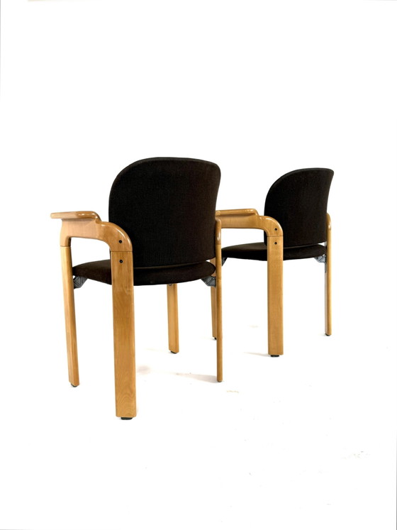 Image 1 of 6x chaise de salle à manger vintage Kusch & Co, Dietiker '70