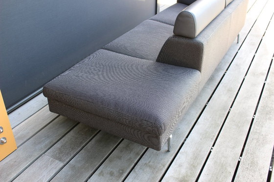 Image 1 of Leolux Sofa 3-seater pouf right