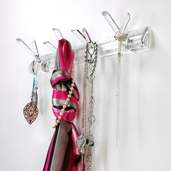 Umbra Icelet Acrylic Wall Hook Coat Rack 3x – Plastic (photo 2 of 7)