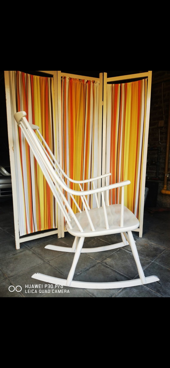 Image 1 of Pastoe rocking chair Lena Larson "Grandessa" 