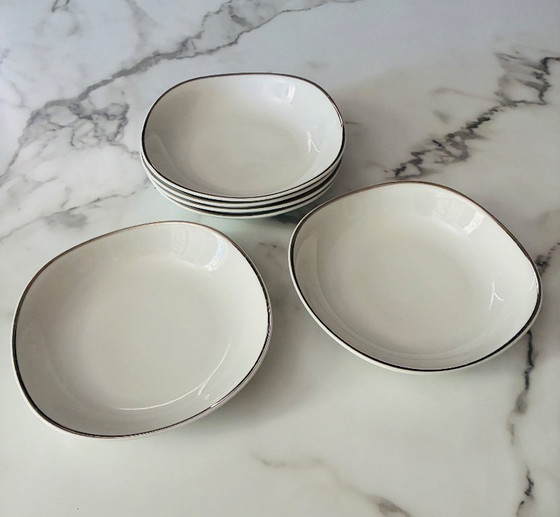 Image 1 of Schirnding Bavaria Porcelain Soup Plates