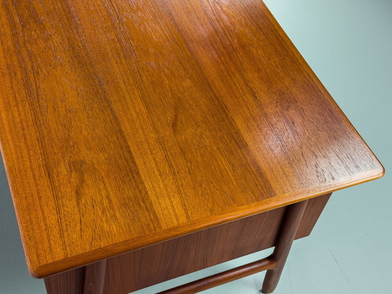 Image 1 of Model 75 Teak Desk From Omann Jun, 1960S