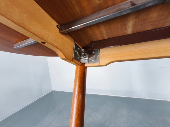 Image 1 of Danish Mid Century Teak Extendable Dining Table, 1960s