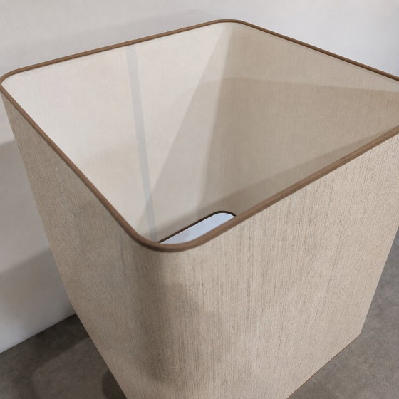 Image 1 of Large Brutalist Limestone Table Lamp, France, Circa 1970