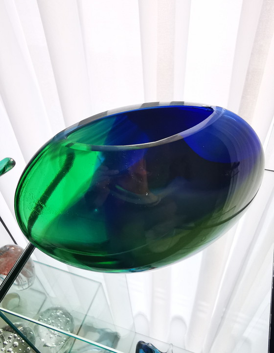 Image 1 of Vase, Ellipse, Hoglund art glass 1980s