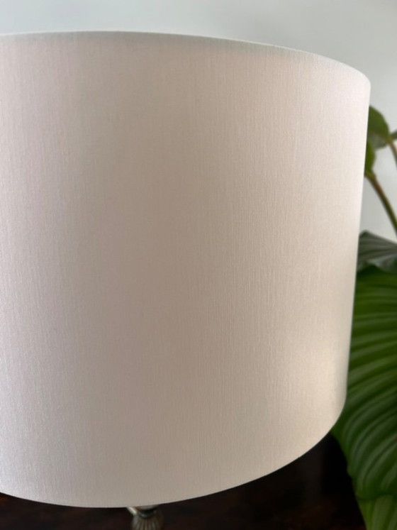 Image 1 of Vintage onyx/marble table lamp