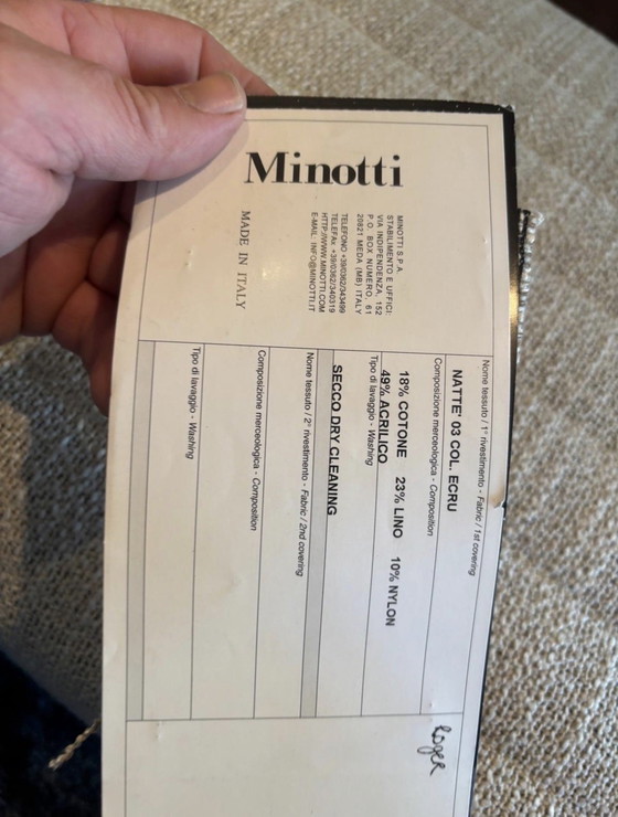 Image 1 of Minotti Roger configuration show modèle 2025 LP 40,000,-