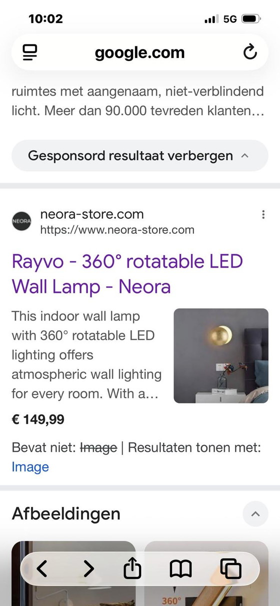 Image 1 of Beautiful Gold-colored Wall Lamp