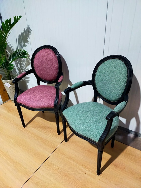 Set di poltrone vintage – Textile, Wood (photo 7 of 7)