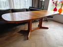 Table à manger en teck de Glostrup