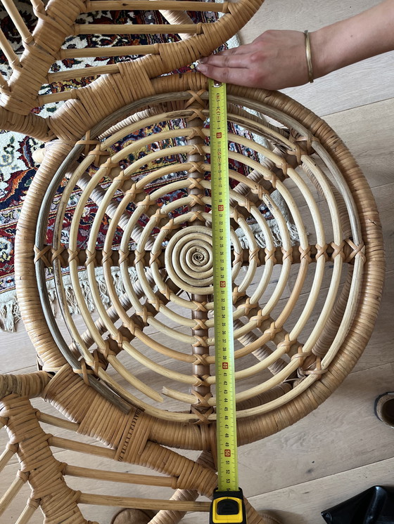 Image 1 of Sedia pavone in rattan