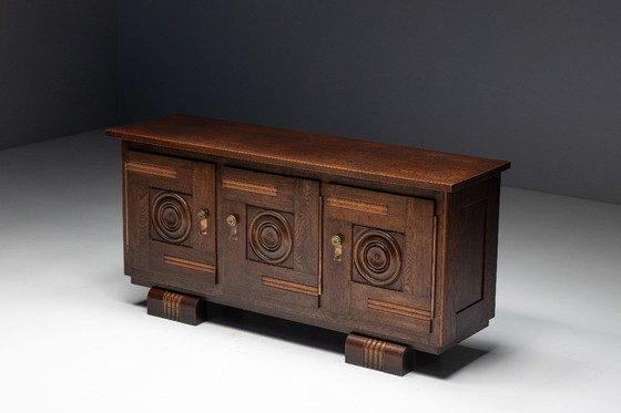 Image 1 of Buffet Art Déco de Charles Dudouyt, France, années 1940