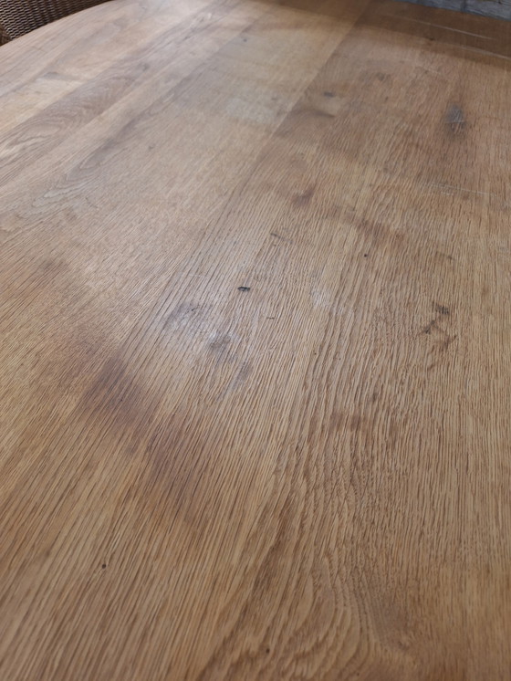 Image 1 of Tavolo da pranzo Bree's New World Steely in rovere massiccio