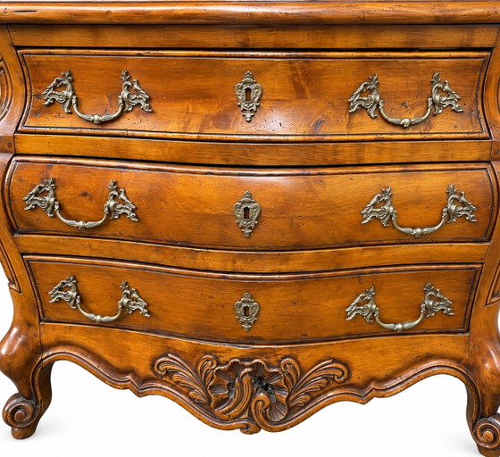 Commode Tombeau Galbée Louis XV – Wood (photo 3 of 12)